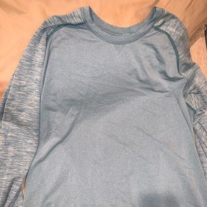 Lululemon Metal Vent Tech long sleeve t shirt blue green XL NWOT